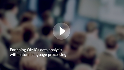 Enriching OMICs Data Analysis with Natural Language Processing