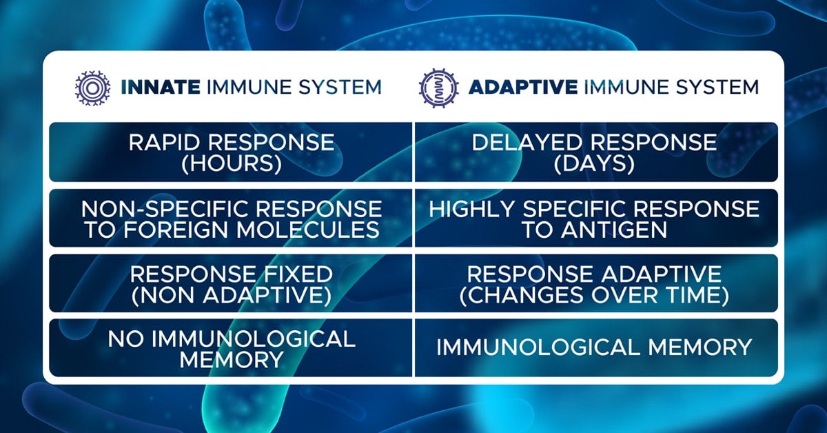 INNATE and ADAPTIVE immune system