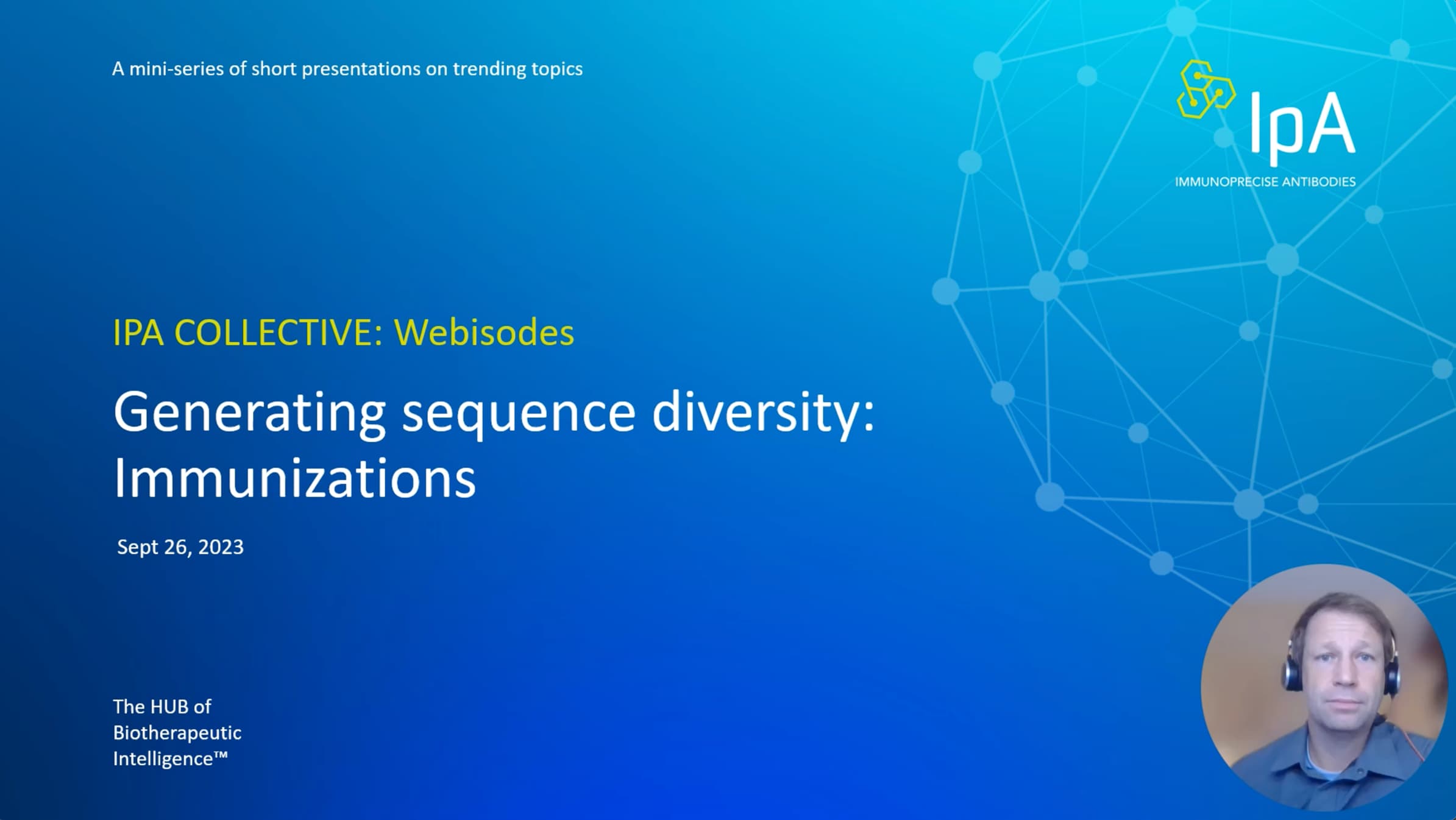 Generating sequence diversity: Immunizations